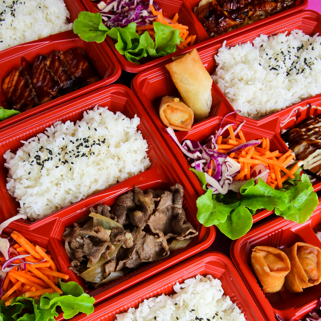 Hot food bento
